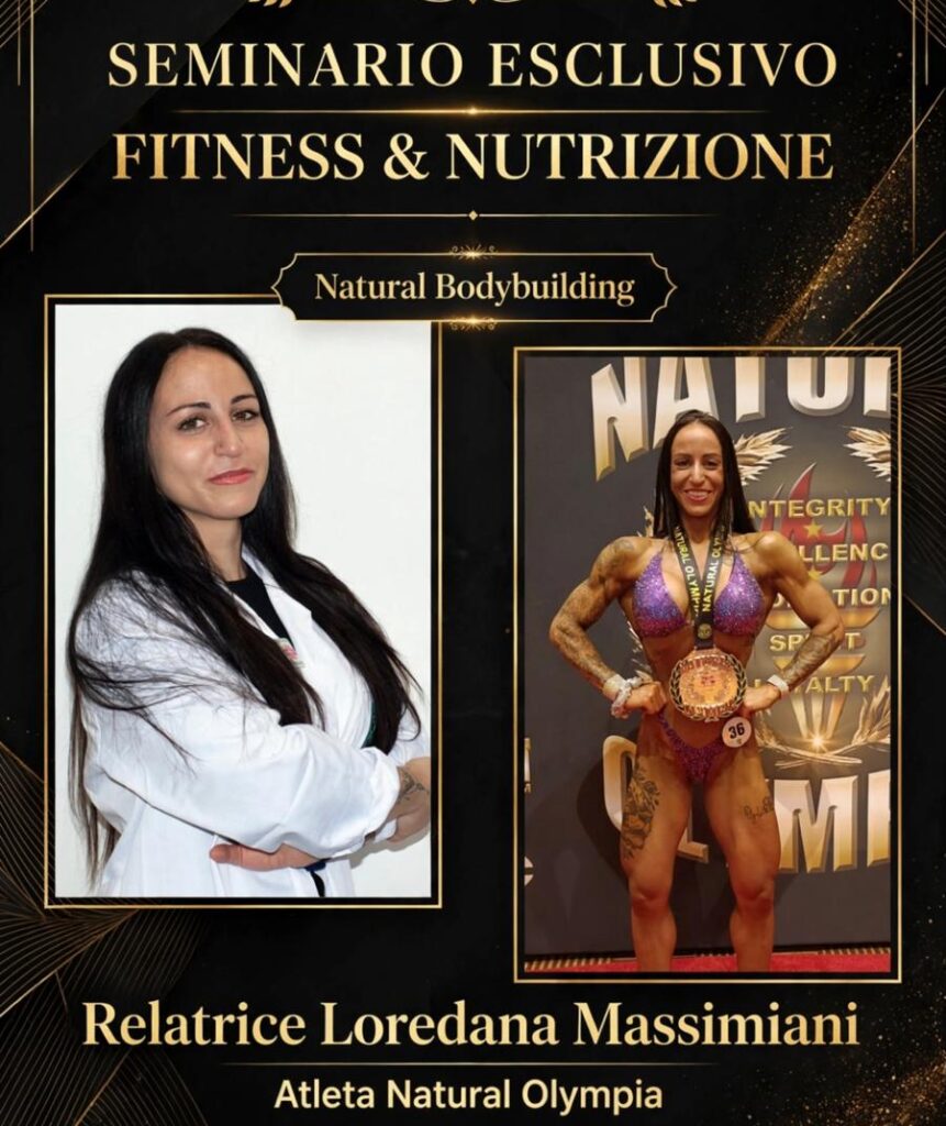 SEMINARIO ESCLUSIVO - FITNESS & NUTRIZIONE whatsapp image 2026 09 02 at 21.48.56